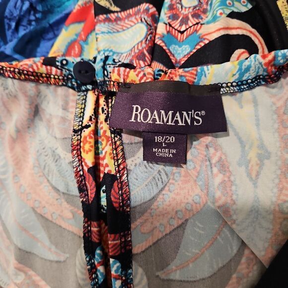 Romans Maxi Dress sz 18/20 - Picture 3 of 8